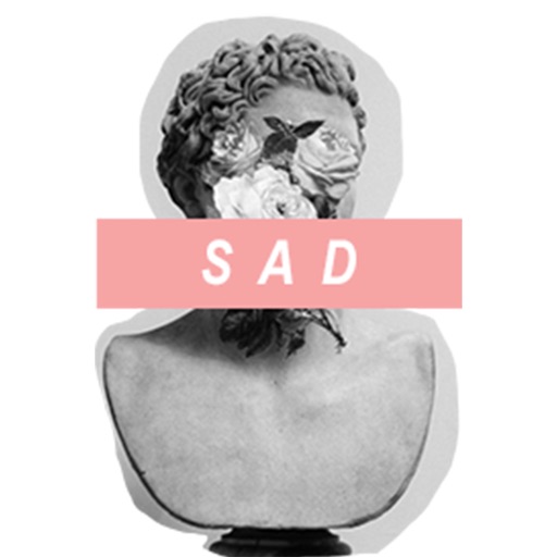 Sad and Aesthetic Stickers by Sticker.Place Creators