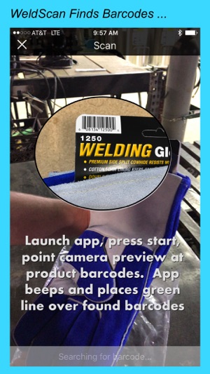 WeldingSupply.com Barcode Scanner Shoppi