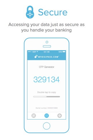 MYDIGIPASS Authenticator for Mobile screenshot 4