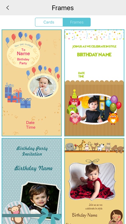 Custom Birthday Invitation Card maker screenshot-3