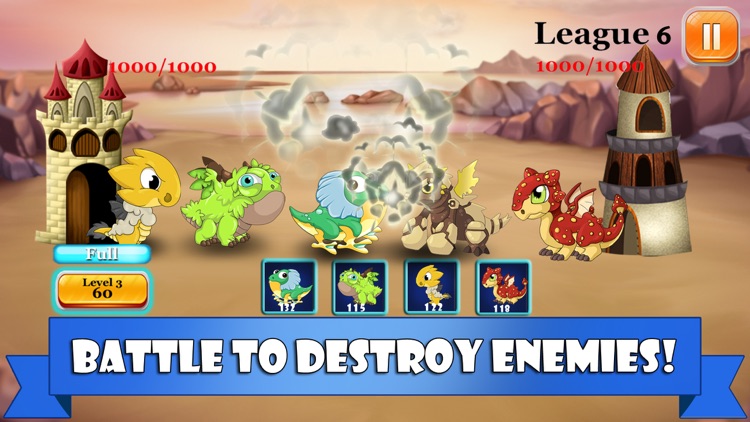 Dragon War: Dragons Fighting & Battle game