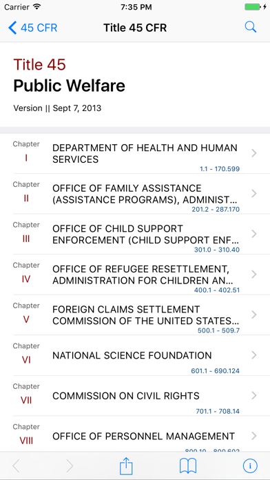 How to cancel & delete 45 CFR - Public Welfare (LawStack Series) from iphone & ipad 1