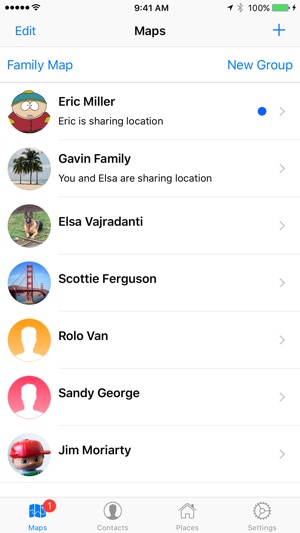 Kin - Family and Friends Map Locator App(圖2)-速報App