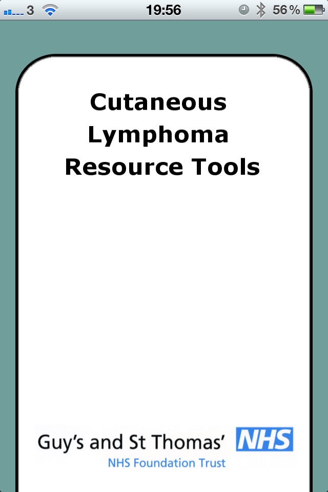 Cutaneous Lymphoma Resource Tools screenshot 2