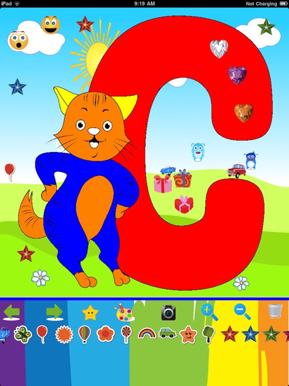 Télécharger Alphabet Coloring ABC Flash Cards to color pour iPhone