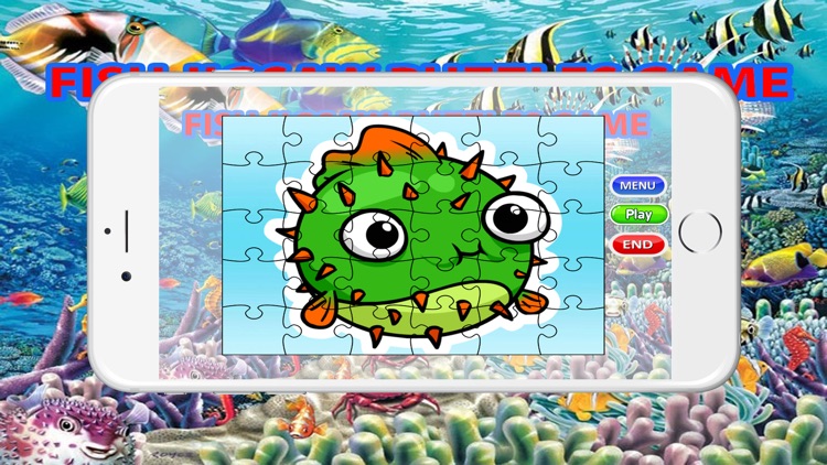 SeaFish Aquarium Jigsaw Puzzles Game For Kids