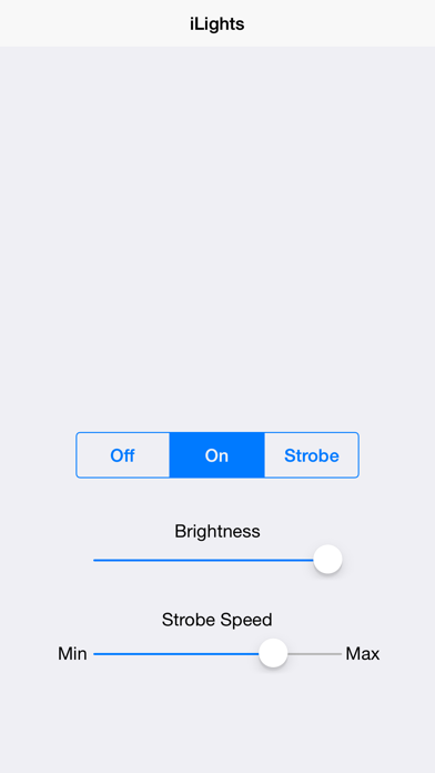 iLights Free - iPhone 4 LED Flashlight and Strobe Screenshot 1