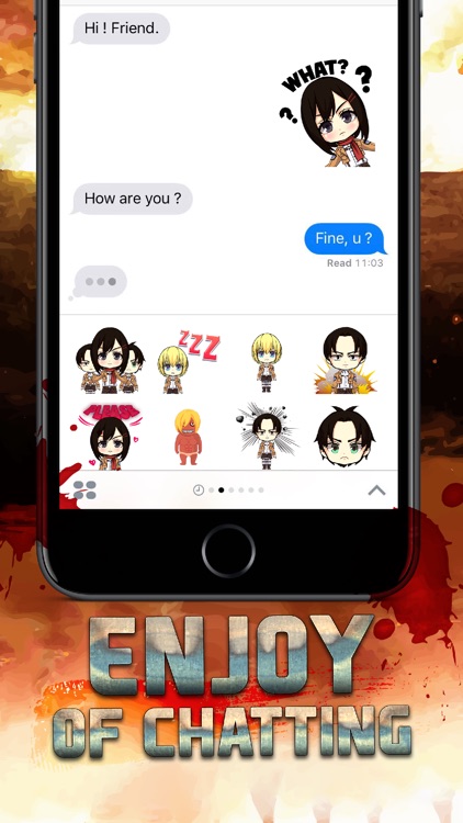 Giant Emoji Stickers Keyboard Art Themes
