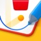 Solve creative physics puzzles by drawing lines or placing items in front of the screen
