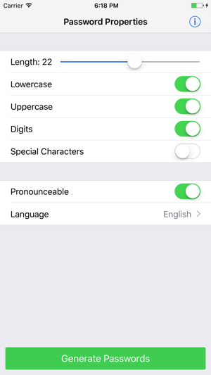 Pronounceable Password Generator 2