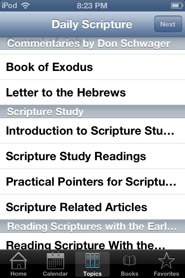 Daily Scripture screenshot 4