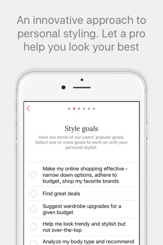 StyleToGo:Style Advice from real Personal Stylists screenshot 3