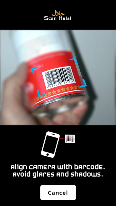 How to cancel & delete Scan Halal from iphone & ipad 1