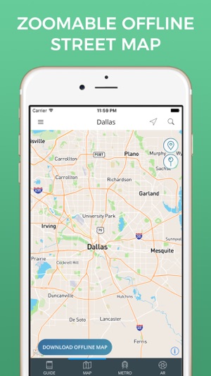 Dallas Travel Guide with Offline Street Map(圖3)-速報App