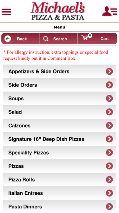 How to cancel & delete Michael's Pizza & Pasta from iphone & ipad 4