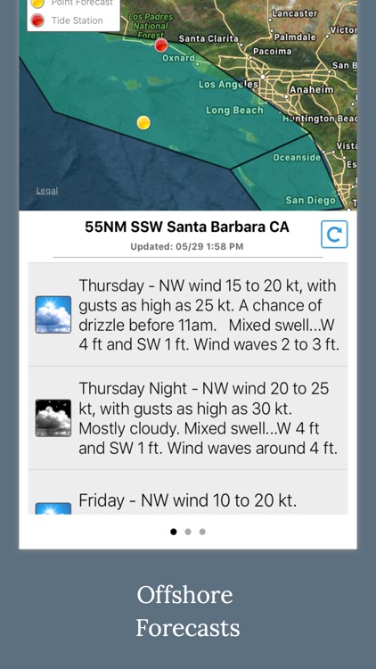 NOAA 5-day Marine Forecast screenshot-3