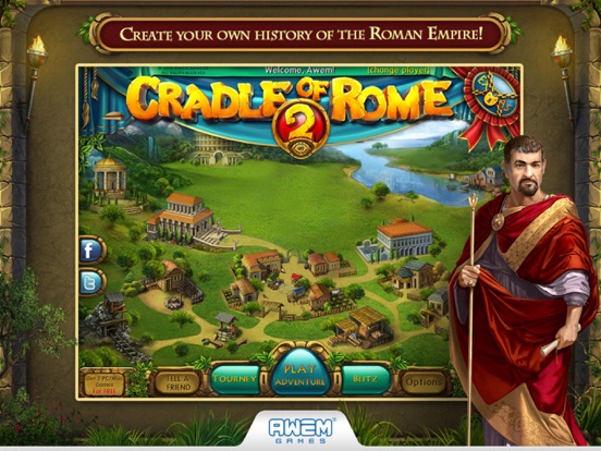 Cradle of Rome 2 HD на iPad