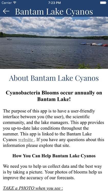 Bantam Lake Cyanos