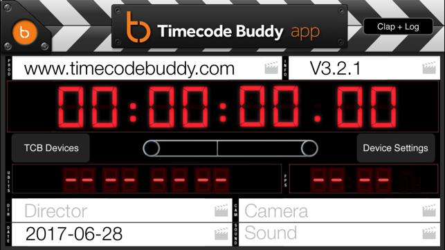 Timecode Buddy : app