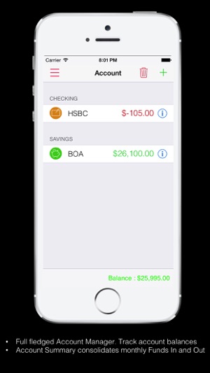 Home Budget Expense Account Manager Pro(圖2)-速報App