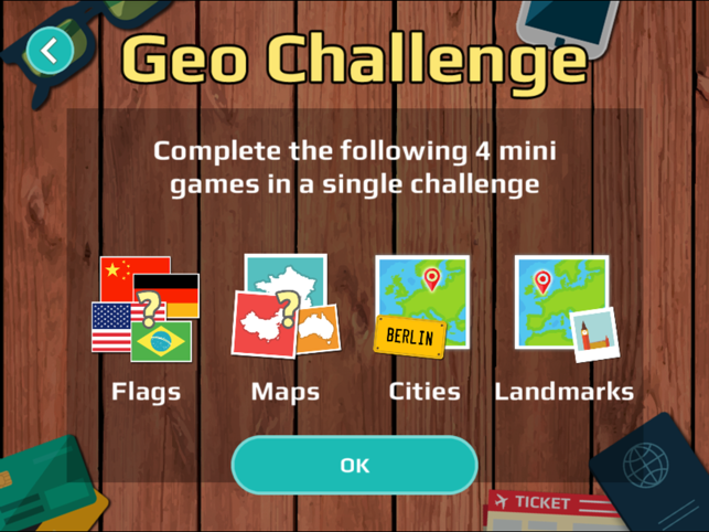 ‎Geo Challenge - Quiz Game Screenshot