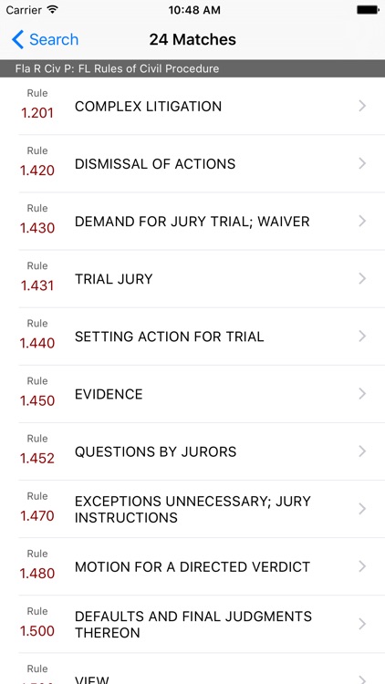 Florida Rules of Civil Procedure (LawStack Series) screenshot-4