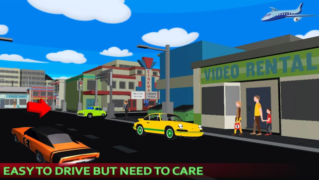 Insane Car Taxi Drive 3D(圖4)-速報App