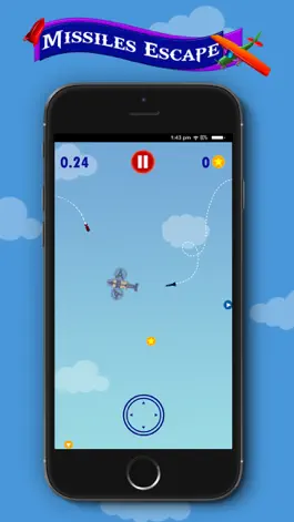 Game screenshot Missiles Escape: Tap joystick Defense mod apk