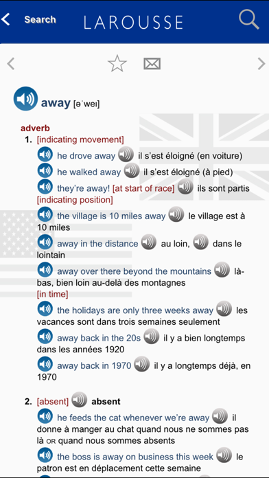French-English Unabridged dictionary Screenshot 2
