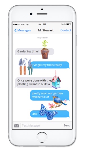 Springtime Gardening Watercolor Sticker Pack(圖2)-速報App