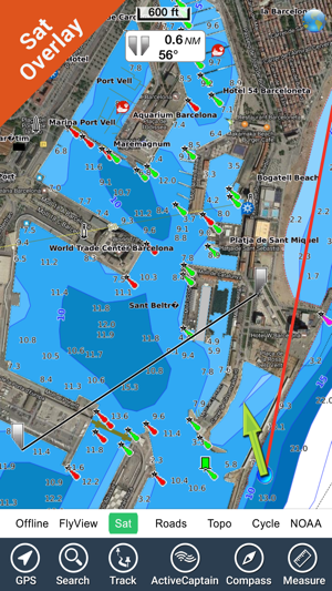 Marine: Catalonia (Spain) - GPS Map Navigator(圖1)-速報App