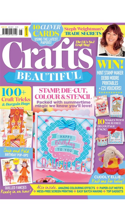 Crafts Beautiful – craft magazine specialising in knitting, crochet, quilling, felting, embossing and much more