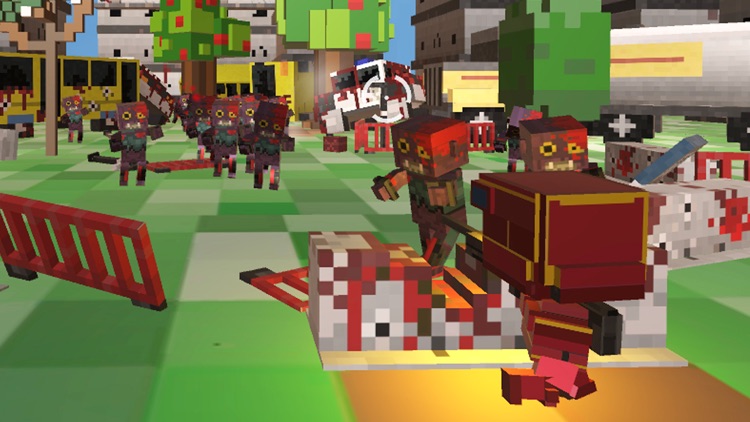 Cube Strike Hero : Zombie Attack