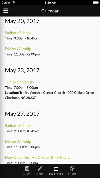 Trinity Worship Center SDA - Charlotte, NC screenshot-4