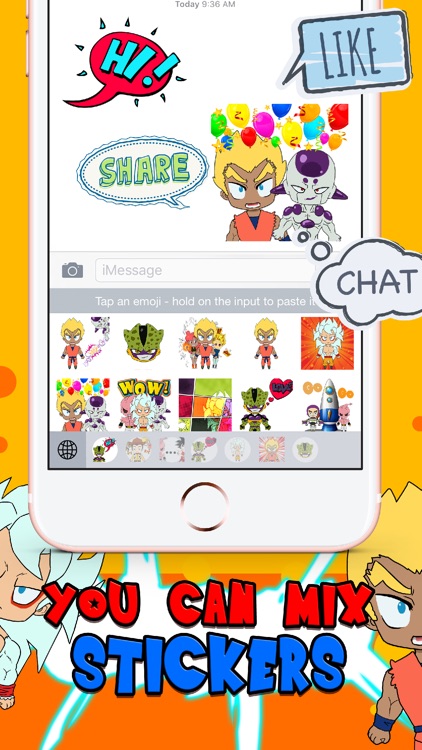 Monkey Boy Cute Stickers for iMessage