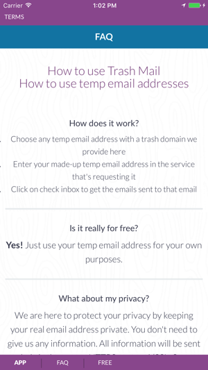 Trash Mail - Create temp email addresses(圖2)-速報App