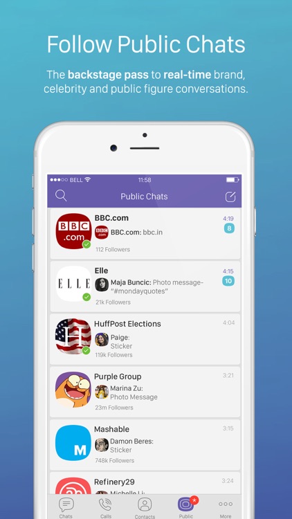 Viber Messenger – Text & Call screenshot-3