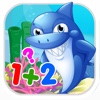 Ocean Shark animal -Math Quiz Puzzle Games for kid