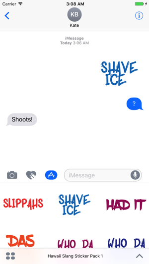 Hawaii Slang Sticker Pack 1(圖3)-速報App