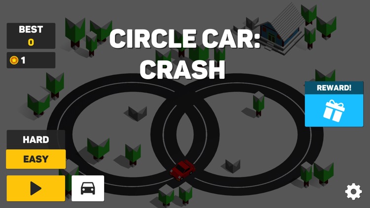 Circle car crash