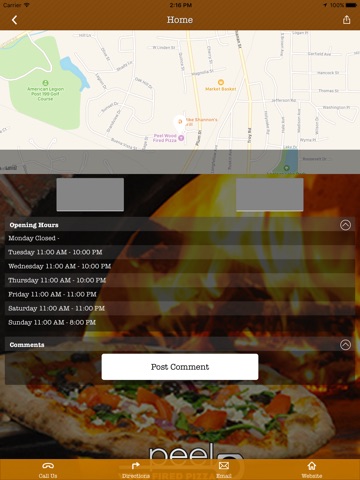 Peel Wood Fired Pizza screenshot 2