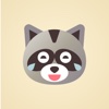 Raccoon Emojis Stickers