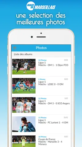 Game screenshot Foot Marseille : infos, mercato, live hack