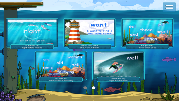 Island Sight Word Videos Set 1