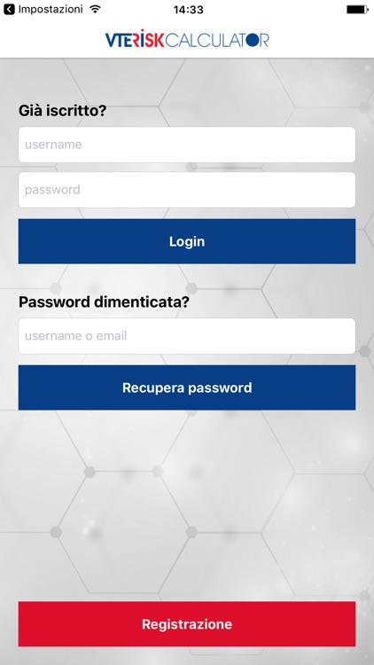 VTE calculator