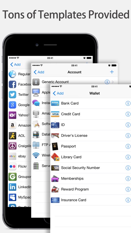 Password Safe Vault - Keep Account Secure Manager