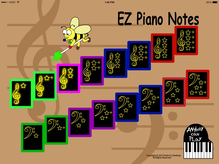 EZ Piano Notes