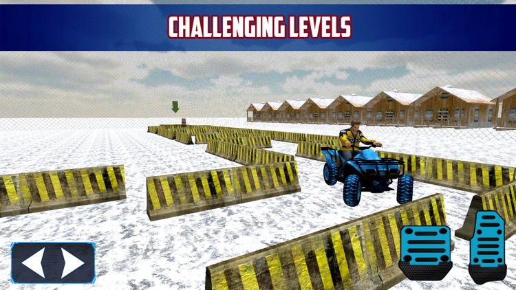 Snow Bike Parking 3D Extreme Mountain Simulator