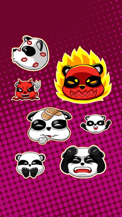 Funny Panda - Emoji Keyboard screenshot 4