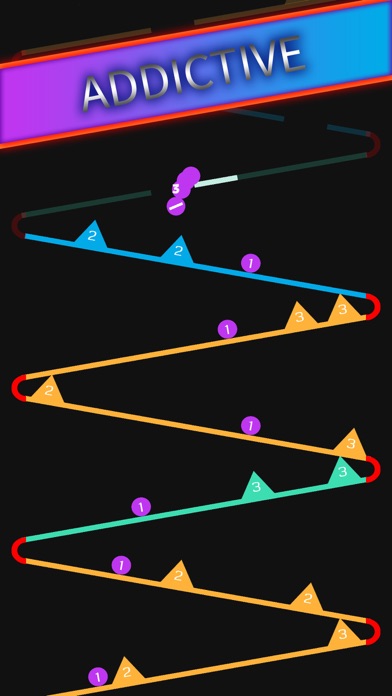 Ball Snake Falling screenshot 2